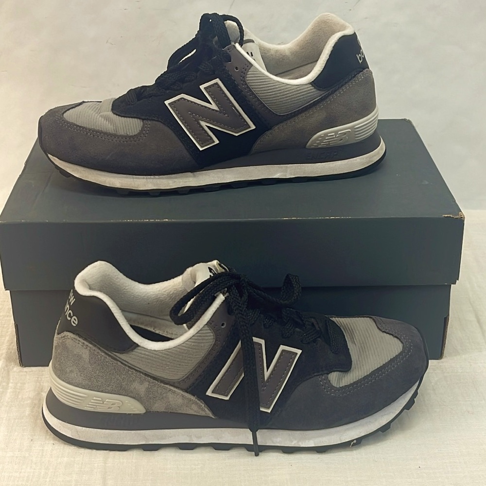 New Balance Black and Gray Women's Sneakers